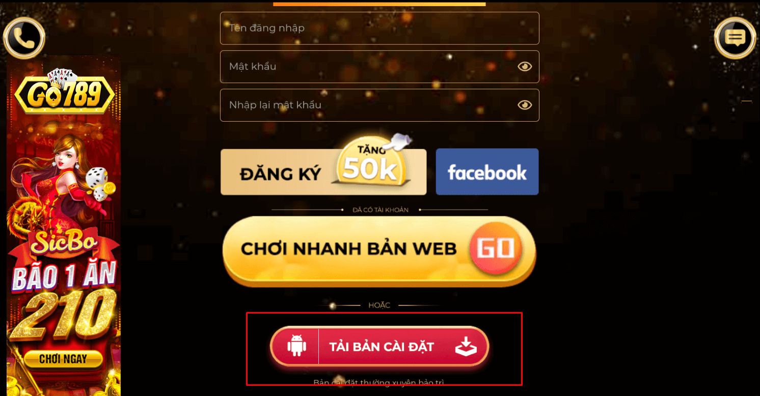 tải game SU789 cho android
